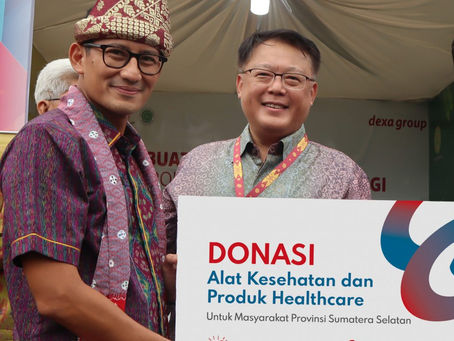 Dukung Ekonomi Kreatif dan Produk Lokal, Argon Peduli Donasikan Alat Kesehatan