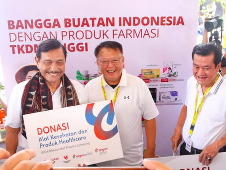 Entitas Induk AAM Donasikan Alat Kesehatan untuk Masyarakat Lampung