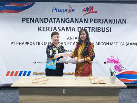 AAM dan PT Phapros Tbk Tandatangani Perjanjian Kerjasama Distribusi Obat